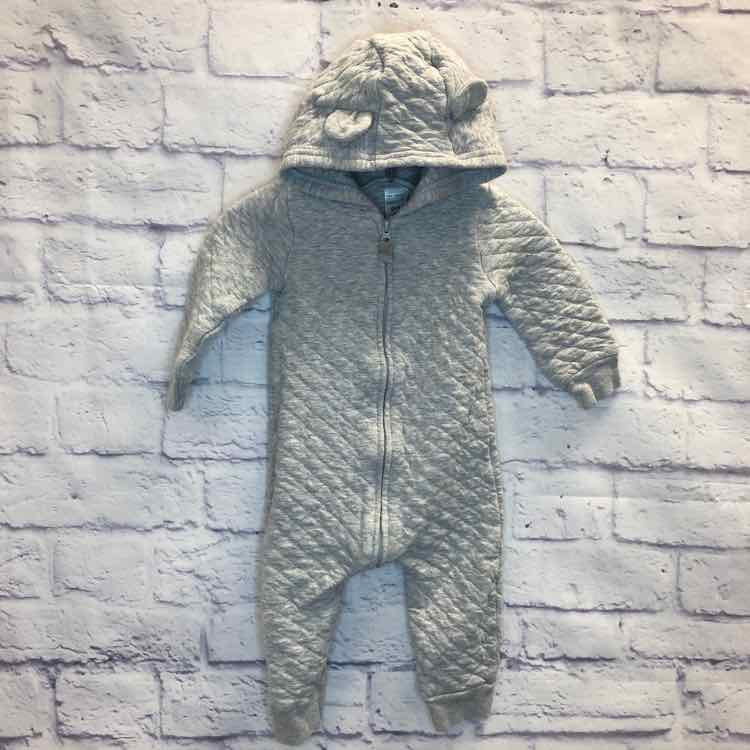 Carters Gray Size 9 Months Boys Romper