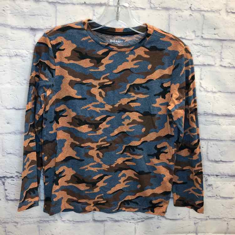 Old Navy Blue Size 10 Boys Long Sleeve Shirt
