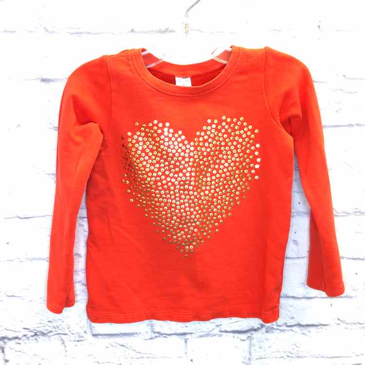 Carters Orange Size 6 Girls Sweatshirt/Hoodie