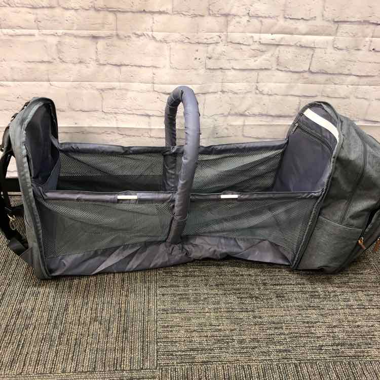 Leke Baby Gray Diaper Backpack