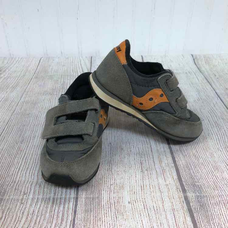 Saucony Gray Size 8 Boys Sneakers