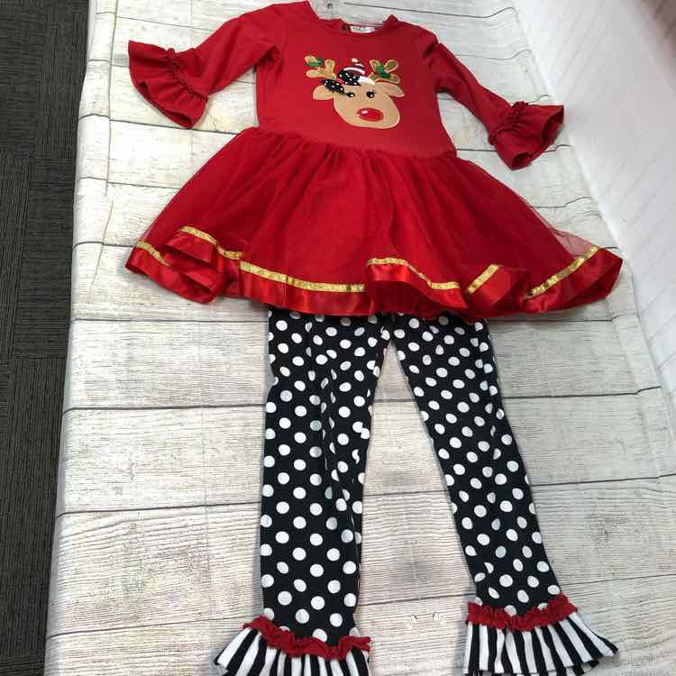 Emily Rose Red Size 8 Girls 2 Piece Outfit