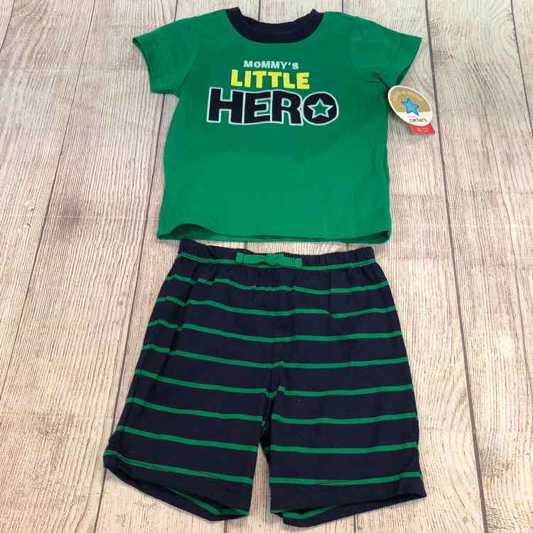 Child of Mine Green Size 18 Months Boys 2 Piece Outfit