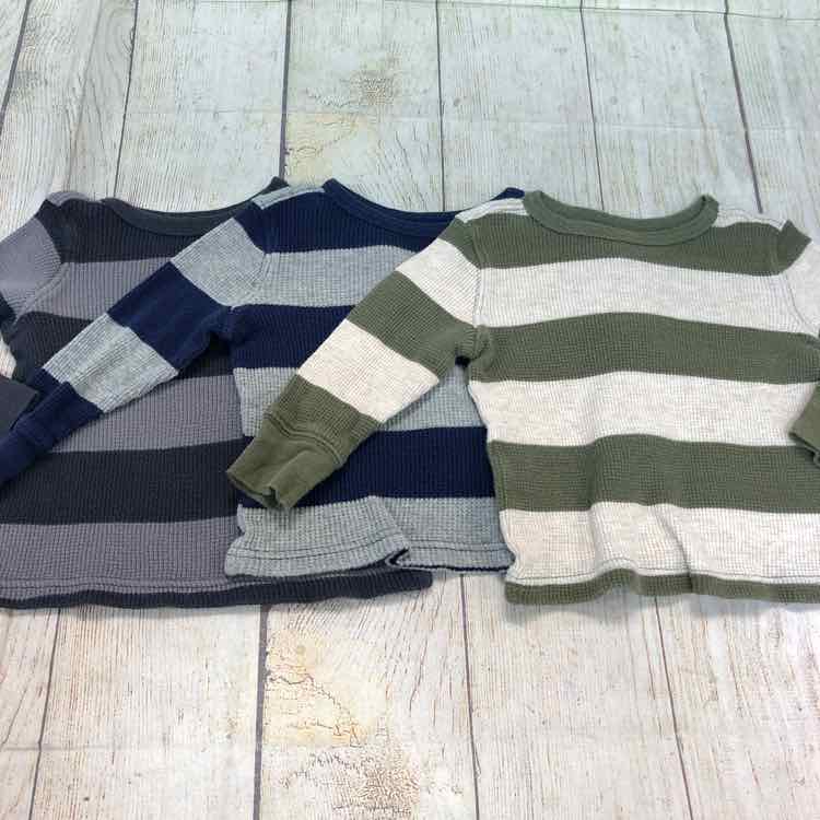 Old Navy Stripe Size 12-18 months Boys Long Sleeve Shirt