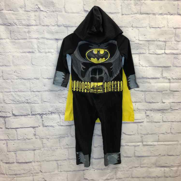 Batman Black Size 4T Boys Romper
