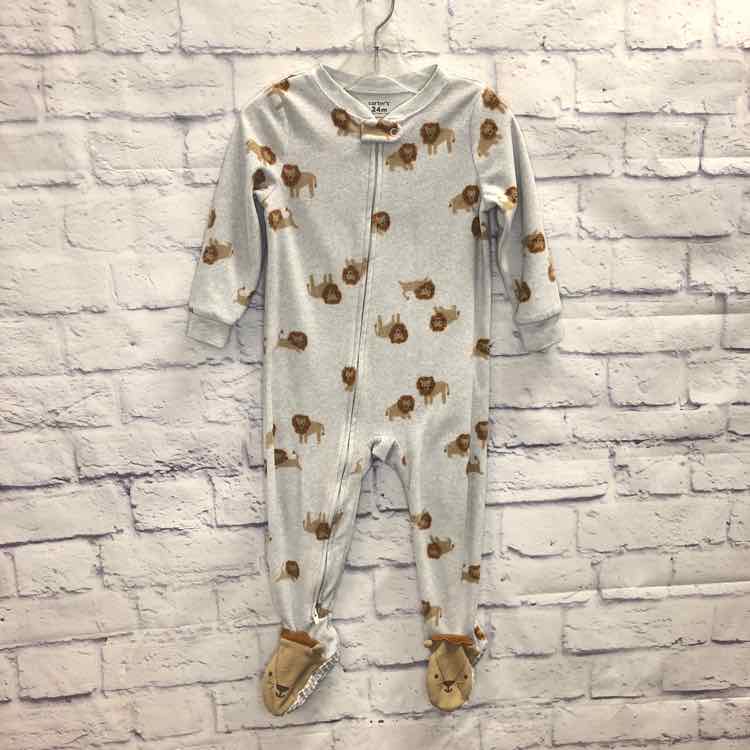 Carters Gray Size 24 Months Boys Sleeper