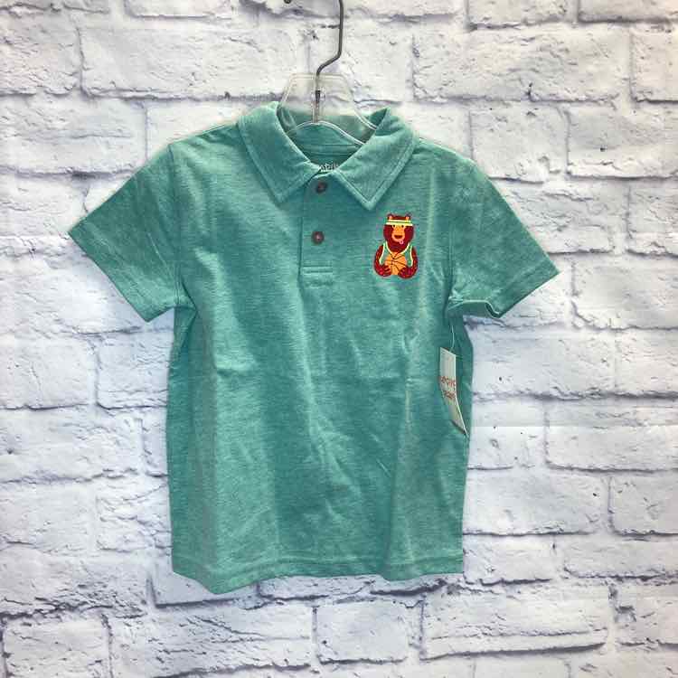 Jumping Beans Green Size 3T Boy Polo or Button Down