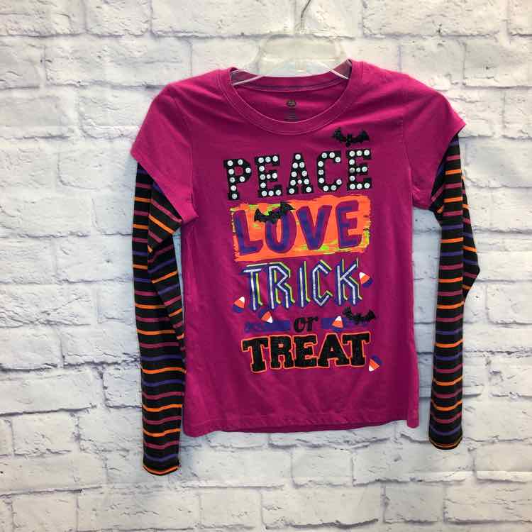 Pink Size 14 Girls Long Sleeve Shirt