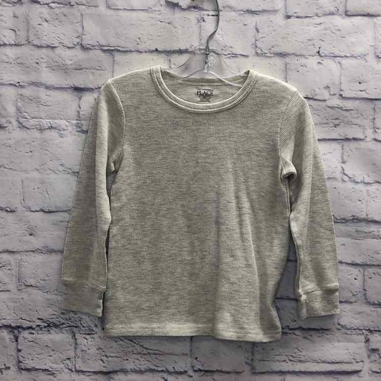 Childrens Place Gray Size 5 Boys Long Sleeve Shirt