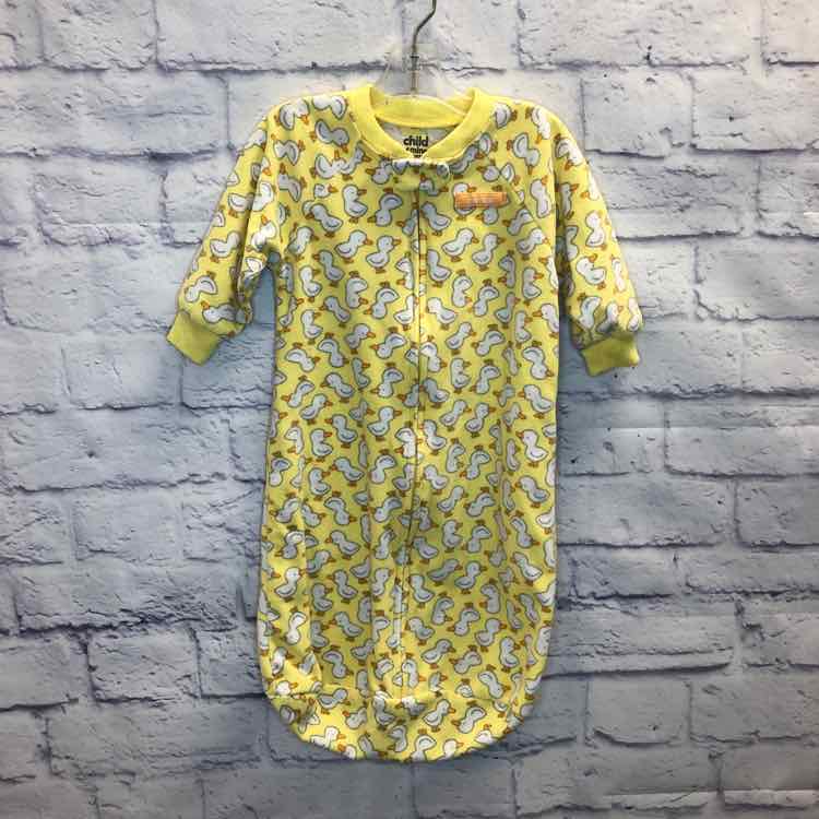 Child of Mine Yellow Size 0-9 Months Boys Sleep Sack