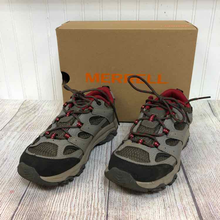Merrell Gray Size 1.5 Moab 3 Low Hiking Shoes