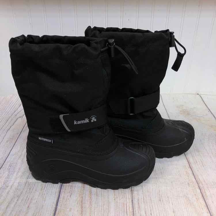 Kamik Black Size 1 Boys Snow Boots