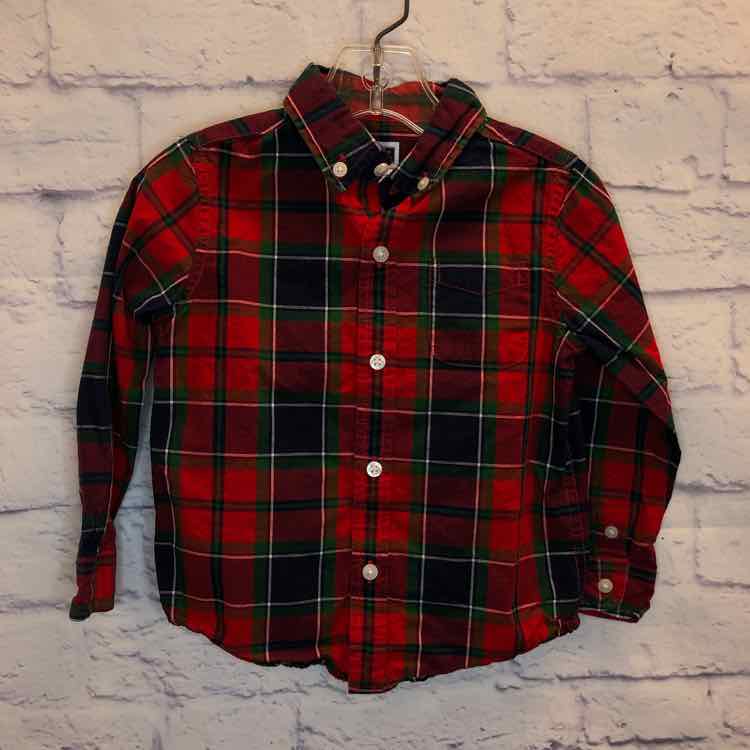 Janie & Jack Plaid Size 2T Boy Polo or Button Down