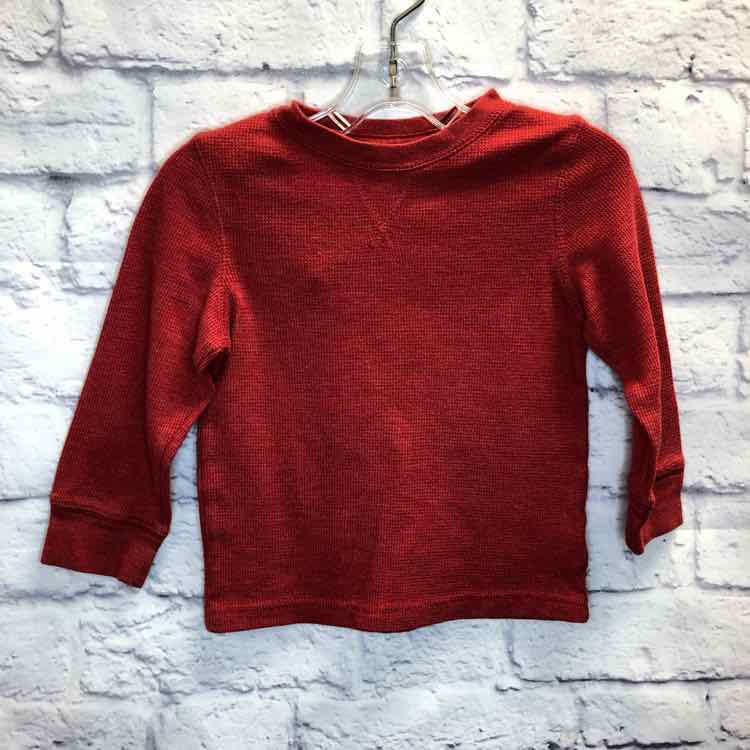 Cat & Jack Red Size 18 Months Boys Long Sleeve Shirt