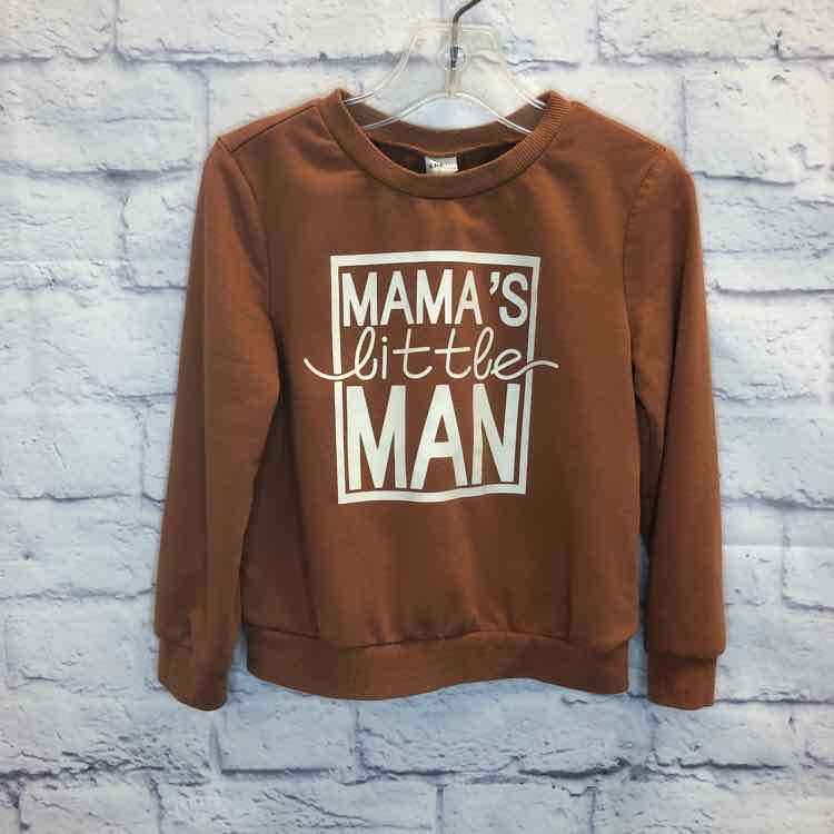 Shein Brown Size 2T Boys Sweatshirts/Hoodie