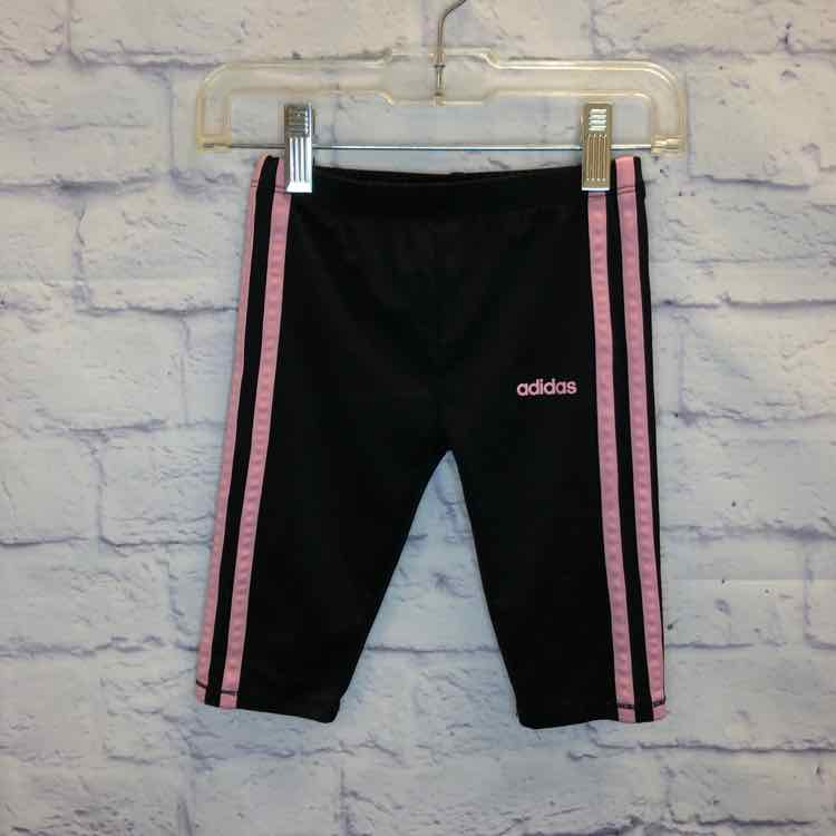Adidas Black Size 2T Girls Leggings