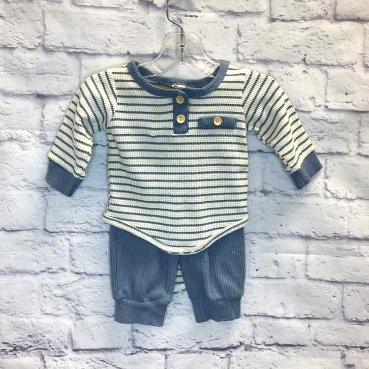 Blue Size 6 Months Boys 2 Piece Outfit