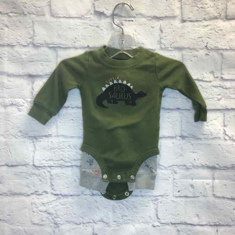 Carters Green Size 3 Months Boys 2 Piece Outfit