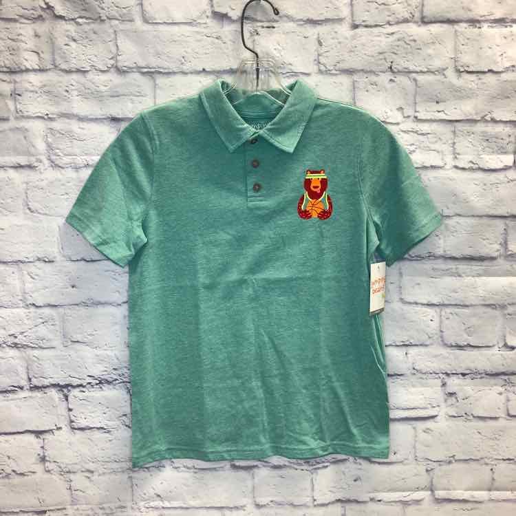 Jumping Beans Green Size 10 Boy Polo or Button Down