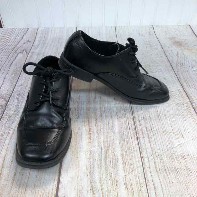 Sonoma Black Size 1 Boys Dress Shoes
