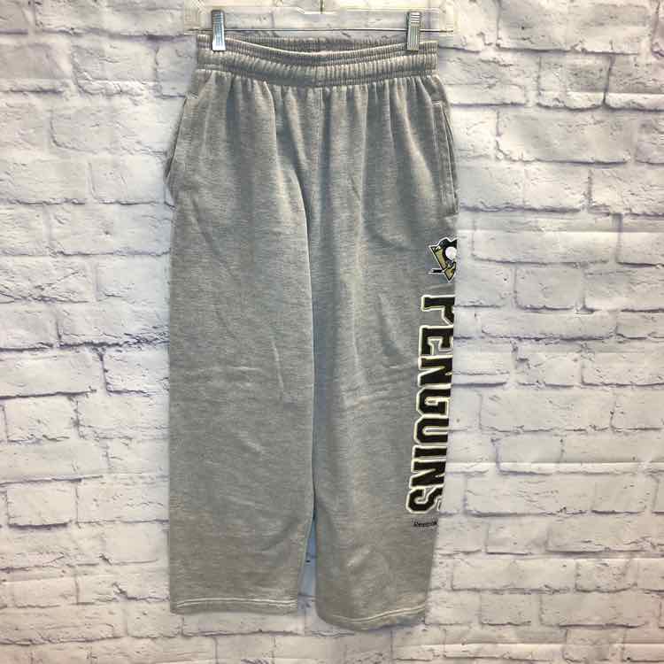 Penguins Gray Size 14 Boys Sweatpants