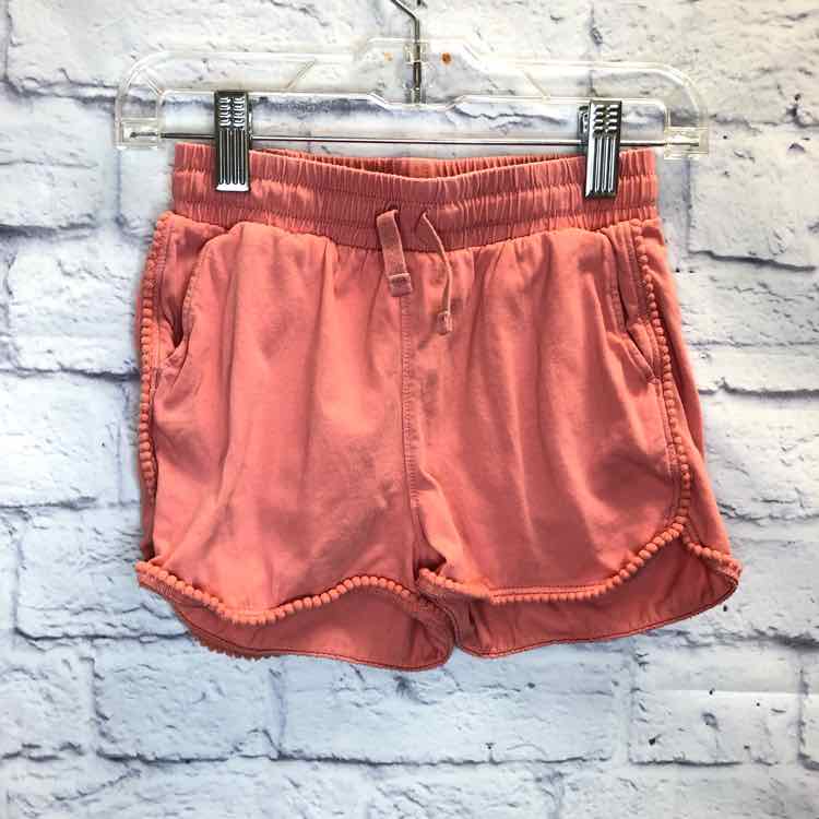 Tea Salmon Size 7 Girls Shorts