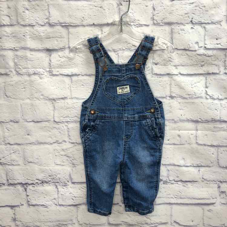 Oshkosh Denim Size 6 Months Girls Overalls