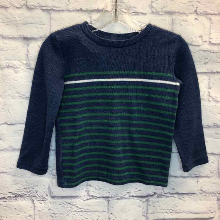 Jumping Beans Stripe Size 4T Boys Long Sleeve Shirt