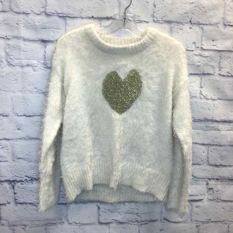 Cat & Jack White Size 7 Girls Sweater