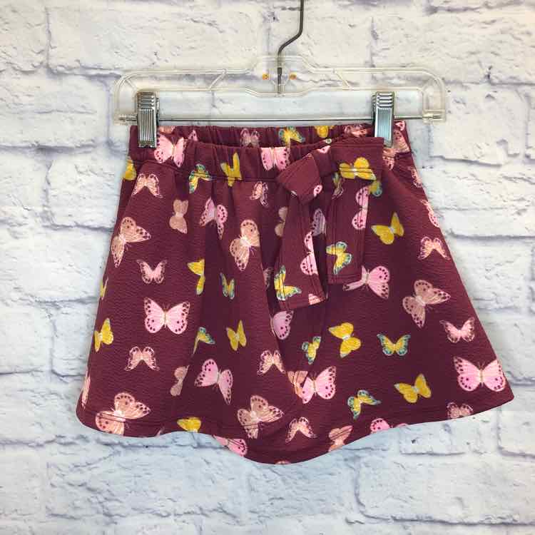One Step Up Purple Size 6X Girls Skirt