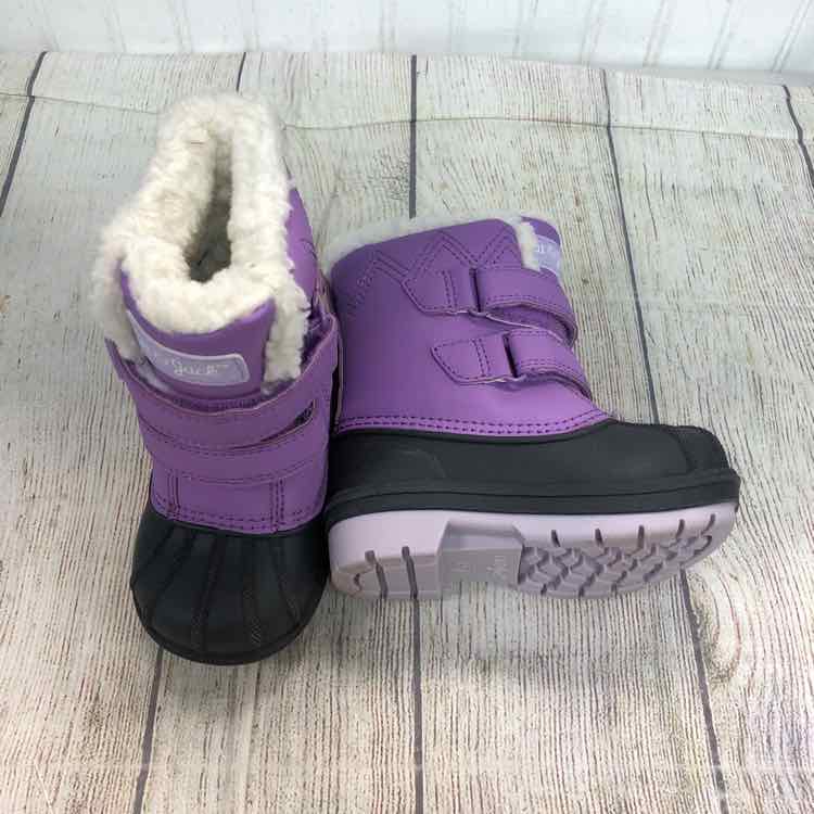 Cat & Jack Purple Size 5 Girls Snow Boots