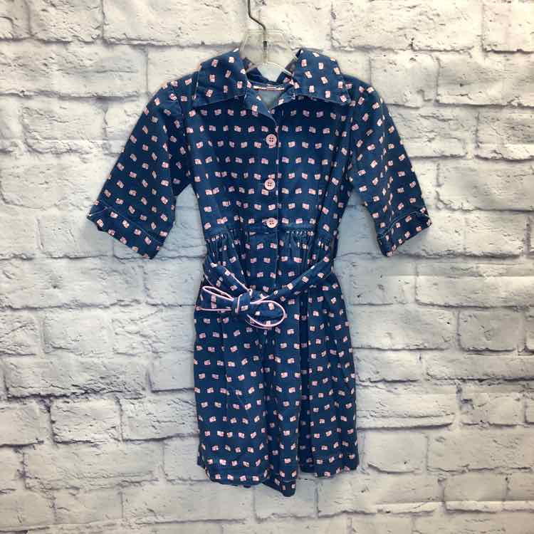 Kayce Hughes Blue Size 4T Girls Dress