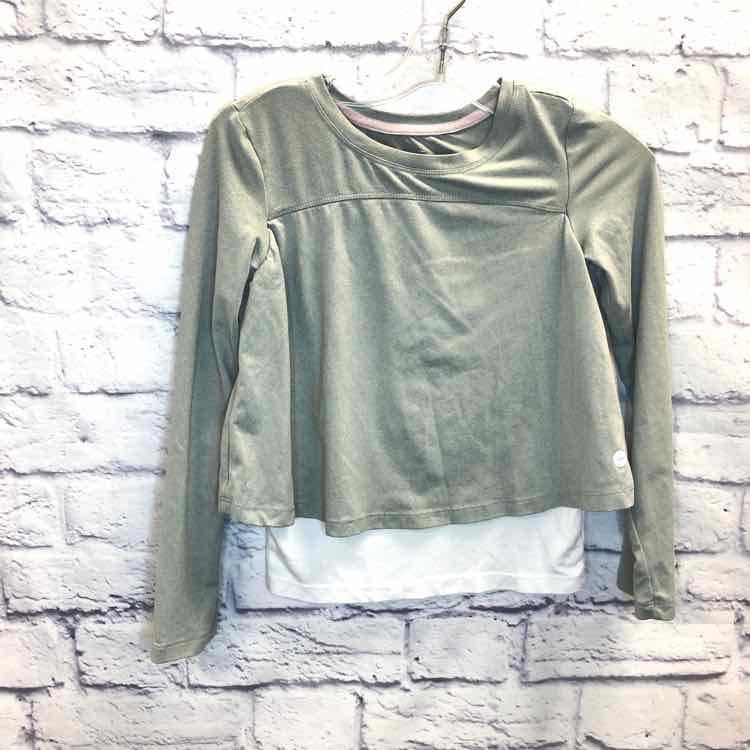 Avia Gray Size 6 Girls Long Sleeve Shirt
