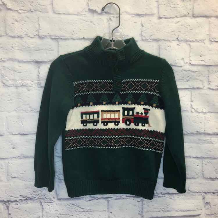 Childrens Place Green Size 4T Boys Sweater