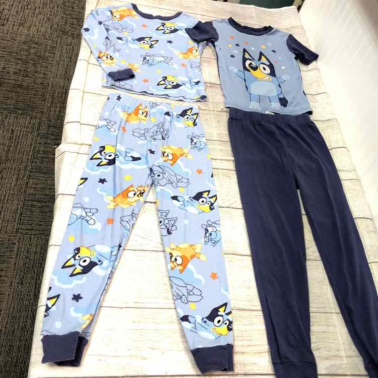 Bluey Blue Size 8 Girls Pajamas