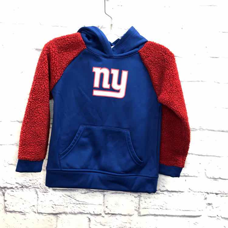 NY Giants Blue Size 4T Boys Sweatshirts/Hoodie