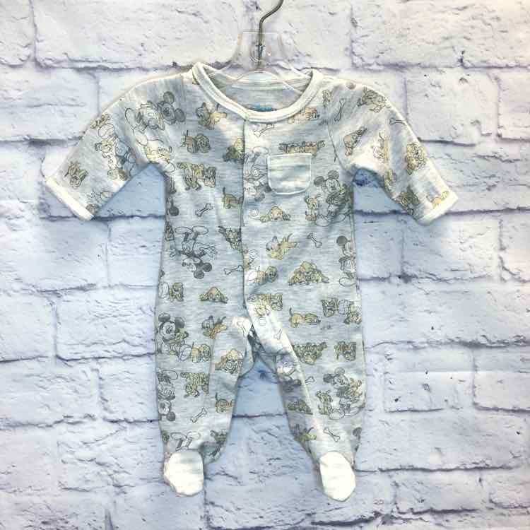 Disney Gray Size Newborn Boys Sleeper
