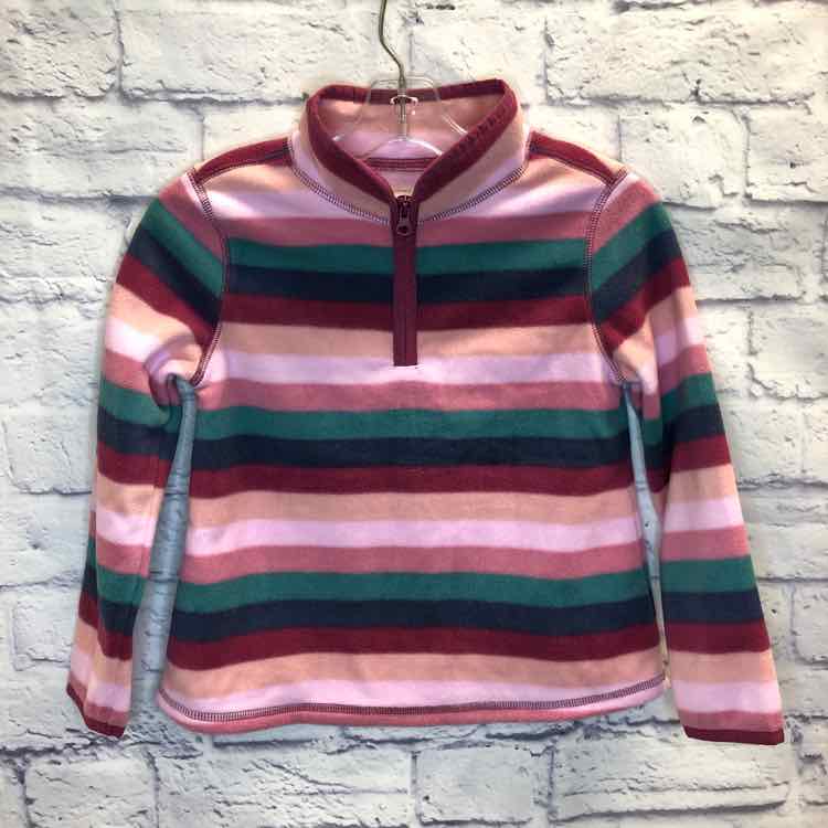 Oshkosh Stripe Size 5 Girls Sweatshirt/Hoodie