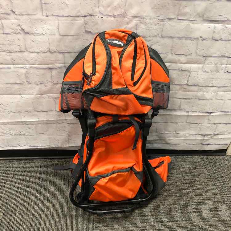Luvd Baby Orange Backpack Carrier