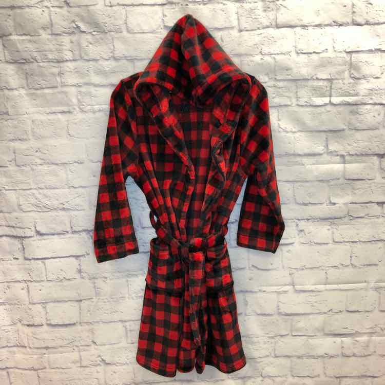 Eddie Bauer Red & Black Size 14 Boys Bathrobe