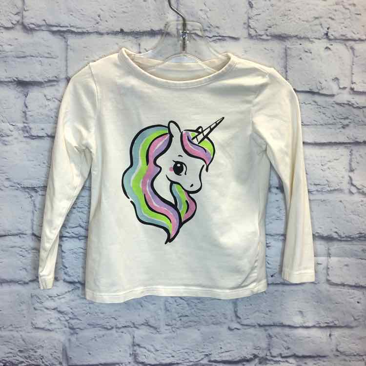 H&M Cream Size 2T Girls Long Sleeve Shirt