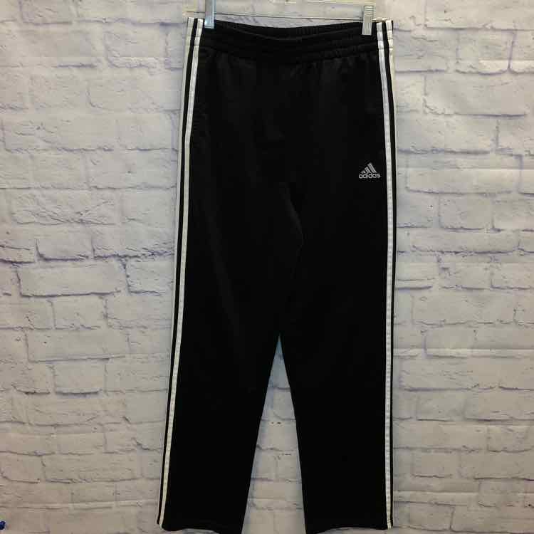 Adidas Black & White Size 18 Boys Athletic Pant