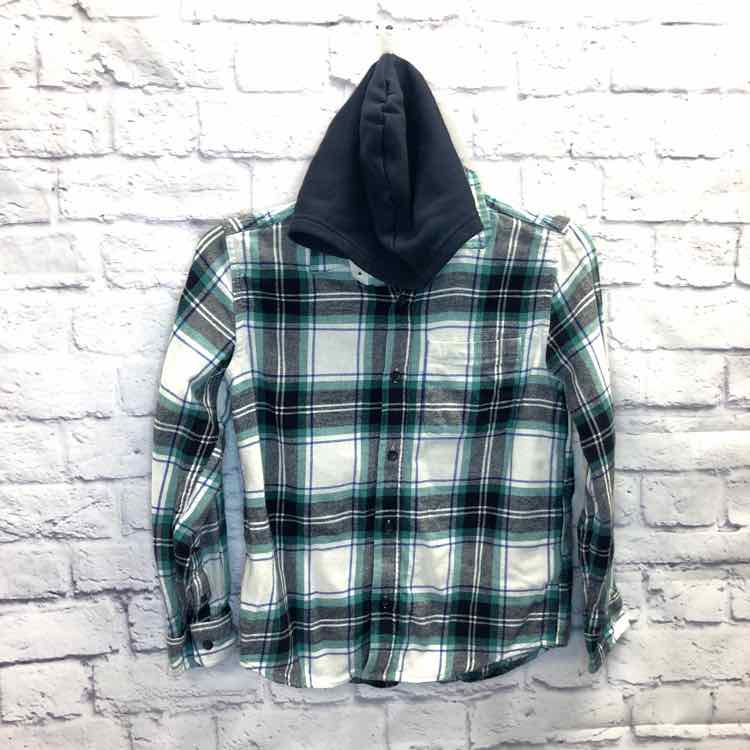 Old Navy Plaid Size 10 Girl Polo or Button Down