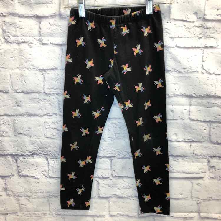 Cat & Jack Black Size 6 Girls Leggings