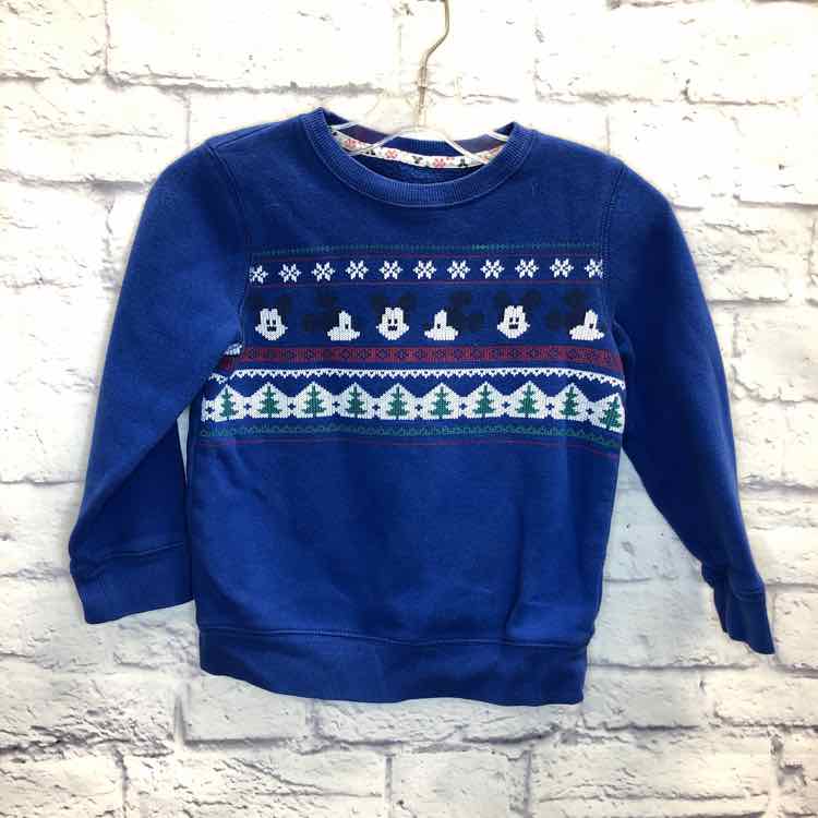 Disney Blue Size 4T Boys Sweatshirts/Hoodie