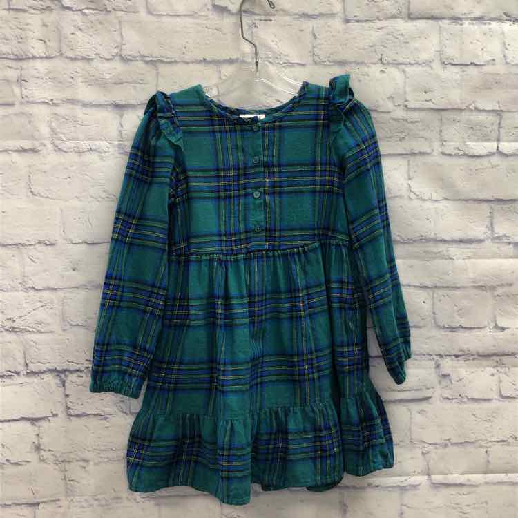 Cat & Jack Green Size 6 Girls Dress