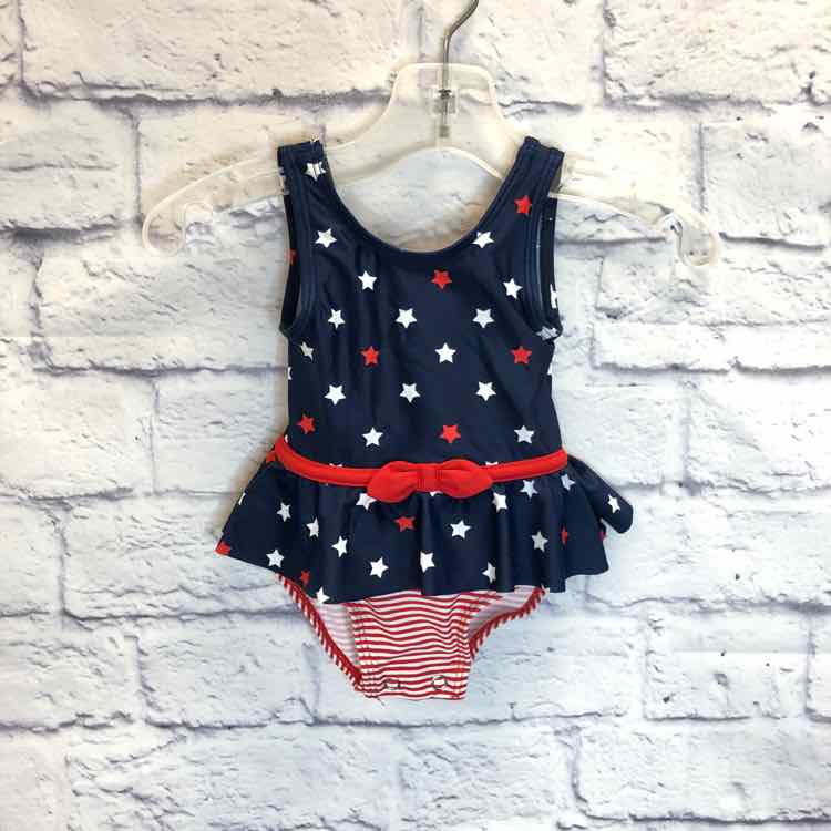 Just One You RWB Size 3 Months Girls Swimsuit