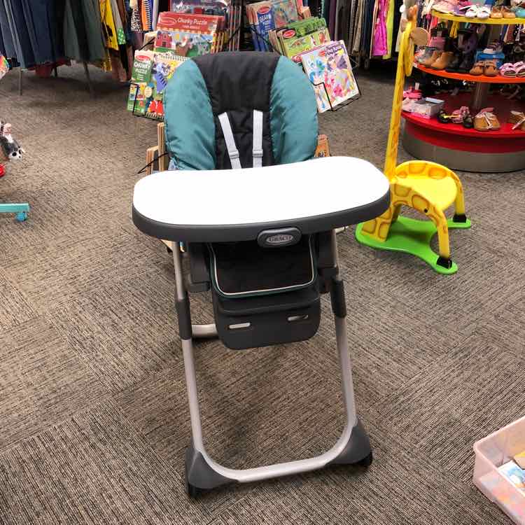 Graco Green/Gray Duo Diner High Chair