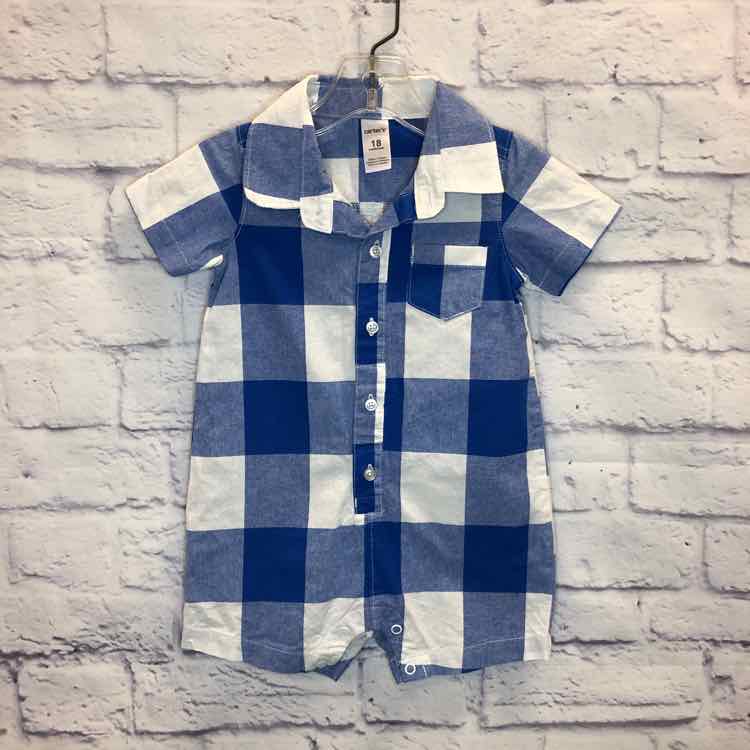 Carters Blue Size 18 Months Boys Romper