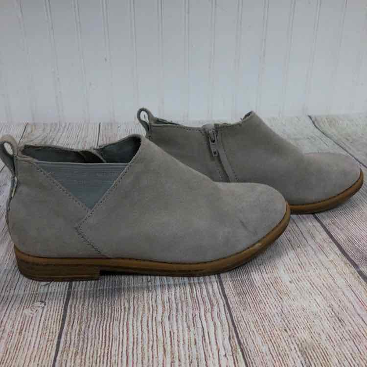 Toms Gray Size 2.5 Girls Boots